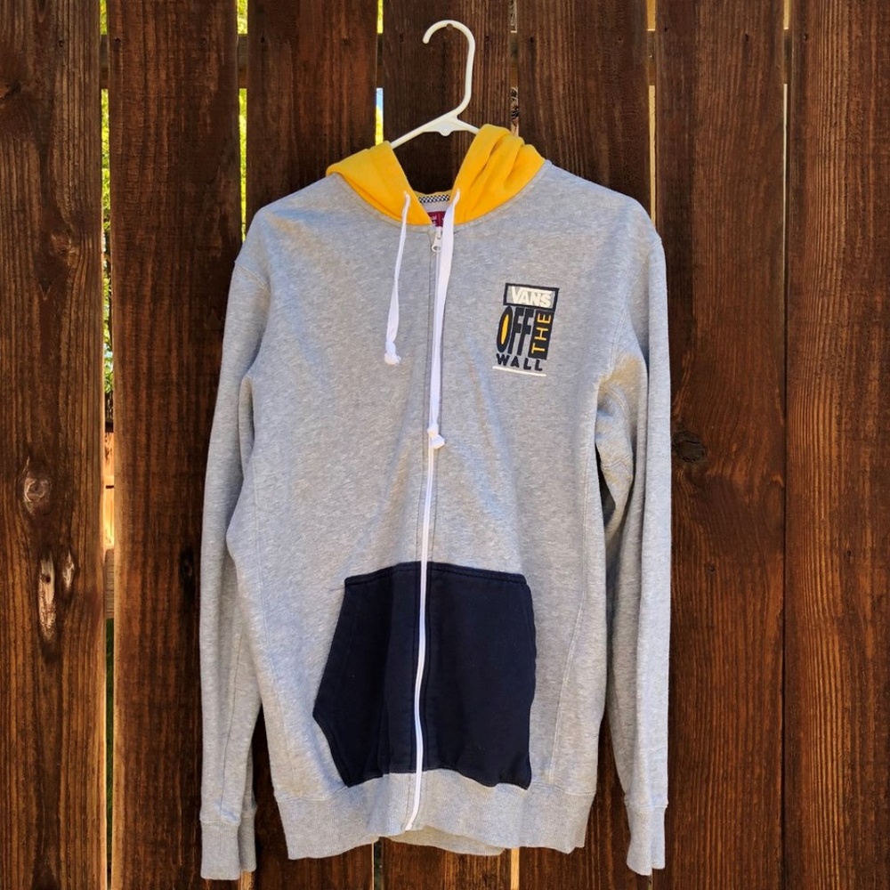 Gray vans hoodie